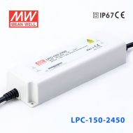 LPC-150-2450    150W     2450mA恒流输出明纬牌IP67防水塑壳LED电源