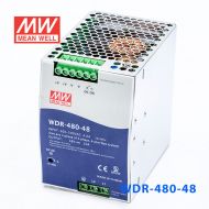 WDR-480-48 480W 48V10A 高输入电压高效率高PFC单路输出DIN导轨电源