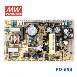 PD-65B  65W +5V 6A +24V 2.6A  双路输出无外壳PCB板明纬开关电源