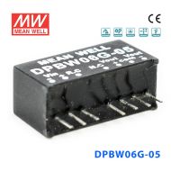 DPBW06G-05 6W 18~75V 转 ±5V 0.6A 稳压双路输出DC-DC模块电源