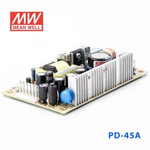 PD-45A  45W +5V 5A +12V 2.5A  双路输出无外壳PCB板明纬开关电源