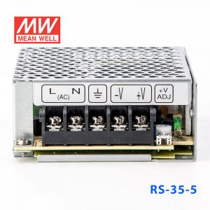 RS-35-5 35W 5V7A 单路输出明纬开关电源(G3系列-高性能内置有外壳) 