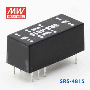 SRS-4815  0.5W  48V-15V  稳压单组输出明纬DC-DC转换模块电源