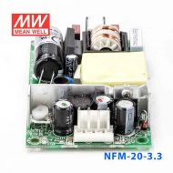 NFM-20-3.3  20W  3.3V 4.5A  微漏电PCB板单路输出板上插装型医用明纬开关电源