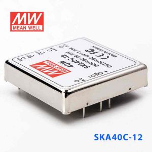 SKA40C-12  40W  36~72V  输入 12V 3.33A 稳压单路输出明纬DC-DC转换模块电源