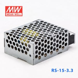 RS-15-3.3 15W 3.3V3A 单路输出明纬开关电源(G3系列-高性能内置有外壳) 