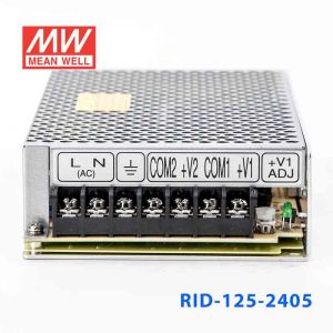 RID-125-2405台湾明纬5V24V隔离双路电源125W直流24V4.6A+5V3A