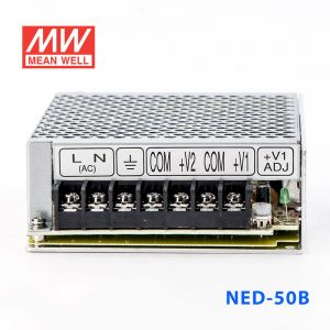 NED-50B  50W  5V 6A +24V 2A  双路输出明纬开关电源(NE系列)