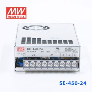 SE-450-24 450W 24V18.8A 单路输出明纬电源(SE系列-内置有外壳)