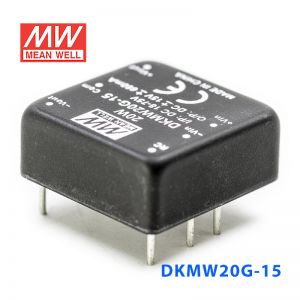 DKMW20G-15 20W 18~75V 转 ±15V 0.66A 非稳压双路输出DC-DC模块电源