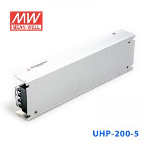 UHP-200-5 200W 5V 40A 明纬PFC高性能超薄电源