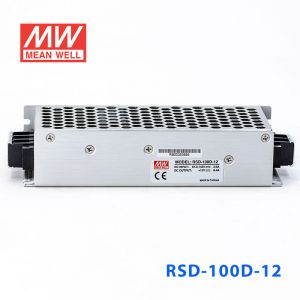 RSD-100D-12 100W  57.6~154V 输入 12V 8.5A  输出铁道专用明纬DC-DC转换电源 