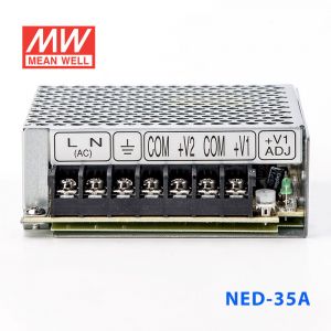 NED-35A  35W  5V 5A +12V 1.5A  双路输出明纬开关电源(NE系列) 