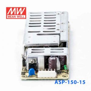 ASP-150-15  150W  15V 9.5A  单路输出带PFC功能无外壳PCB板明纬开关电源