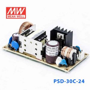 PSD-30C-24  30W  36~72V 输入  24V 1.25A  单路输出PCB板明纬DC-DC变换电源