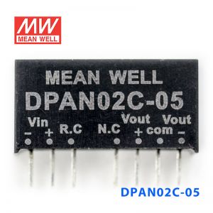 DPAN02C-05 2W 36~75V 转±5V 0.2A非稳压双路输出DC-DC模块电源