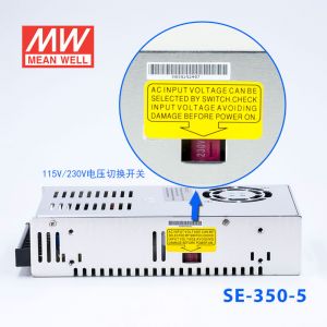 SE-350-5 350W 5V60A 单路输出明纬开关电源(SE系列) 