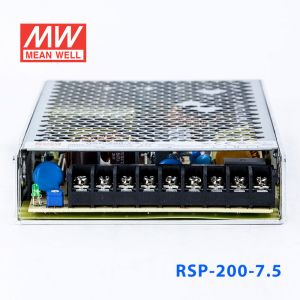 RSP-200-7.5 200W 7.5V26.7A 单路输出带功率因素校正超薄型明纬开关电源 