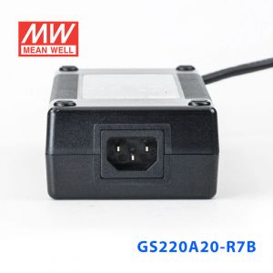 GS220A20-R7B 220W 20V11A 输出绿色能源明纬电源适配器(三线插口)