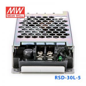 RSD-30L-5 30W 18~72V输入 5V 6A 输出铁道专用明纬DC-DC转换电源