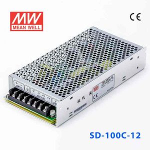 SD-100C-12  100W  36~72V 输入 12V 8.5A  输出有外壳明纬DC-DC转换电源