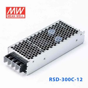 RSD-300C-12  300W  28.8-67.2V 输入12V 25A  铁路用外壳型单路输出DC-DC转换明纬开关电源