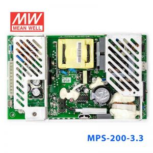 MPS-200-3.3 200W 3.3V40A 输出微漏电带PFC医用无外壳明纬开关电源