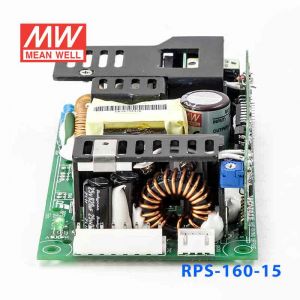 RPS-160-15  160W  15V 10.3A  单路输出微漏电PFC医用无外壳明纬开关电源