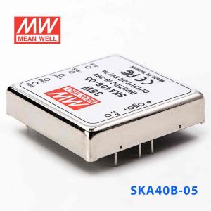 SKA40B-05  40W  18~36V  输入 5V 7A 稳压单路输出明纬DC-DC转换模块电源