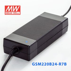 GSM220B24-R7B 220W 24V9.2A输出明纬高能效医疗型外置桌面型电源适配器