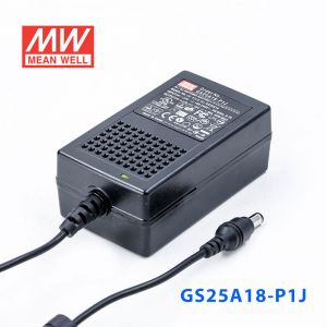 GS25A18-P1J 25W 18V1.38A 输出绿色能源明纬电源适配器(三线插口)