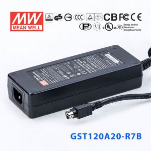 GST120A20-R7B 120W 20V6A高效能低空载损耗绿色节能桌上型适配器