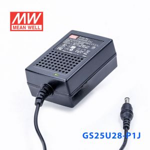 GS25U28-P1J 25W 28V0.89A 输出绿色能源明纬墙插电源适配器(美式插头) 