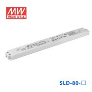 SLD-80-12台湾明纬12V6.6A80W左右长条型恒压LED驱动器