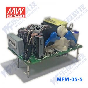 MFM-05-5台湾明纬5W 80~264V输入 5V1A输出绿色医疗基板型电源