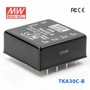 TKA30C-B  30W  36~72V  输入  +5V  ±12V  三路输出明纬DC-DC转换模块电源