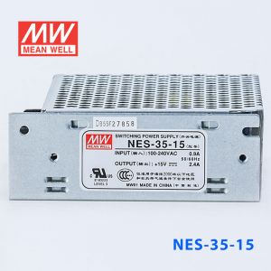 NES-35-15 35W 15V2.4A 单路输出CCC认证明纬开关电源(NE系列)