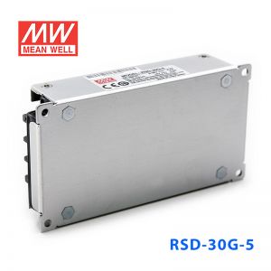 RSD-30G-5 30W 9~36V输入 5V 6A 输出铁道专用明纬DC-DC转换电源