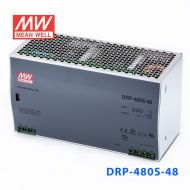 DRP-480S-48 480W 48V10A 单路输出DIN导轨安装带PFC功能明纬开关电源