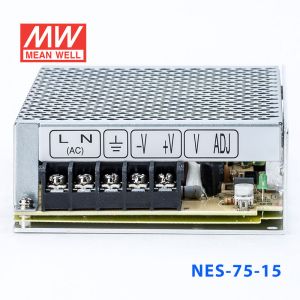 NES-75-15 75W 15V5A 单路输出CCC认证明纬开关电源(NE系列)