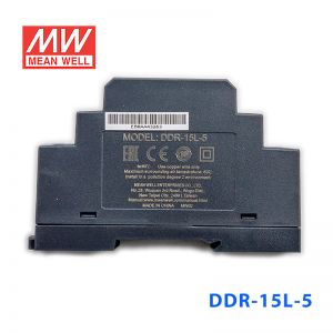 DDR-15L-5台湾明纬15W 18~75V输入5V3A输出导轨型DC-DC电源