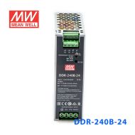 DDR-240B-24明纬240W 16.8~33.6V输入 24V10A输出导轨型DC-DC电源