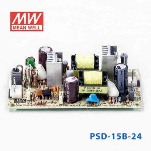 PSD-15B-24  15W 18~36V 输入 24V 0.6A  单路输出PCB板明纬DC-DC变换电源