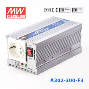 A302-300-F3  300W  24VDC-220VAC 修正正弦波输出明纬车载逆变电源