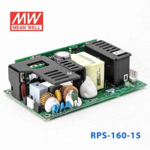 RPS-160-15  160W  15V 10.3A  单路输出微漏电PFC医用无外壳明纬开关电源