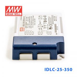 IDLC-25-350 25W 49~70V 350mA  恒流输出无频闪二合一调光明纬LED开关电源