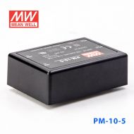 PM-10-5  10W  5V  2A   微漏电塑封Class2单路输出板上型医用明纬开关电源