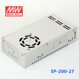 SP-200-27 200W 27V7.5A 单路输出带PFC功能CCC认证明纬开关电源