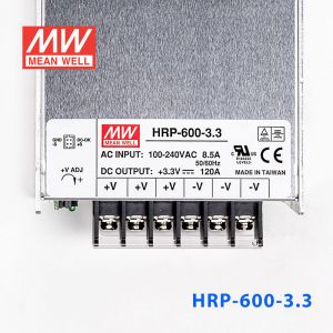 HRP-600-3.3 600W 3.3V120A 单路输出高性能内置有外壳明纬开关电源