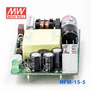 NFM-15-5  15W  5V 3A  微漏电PCB板单路输出板上插装型医用明纬开关电源